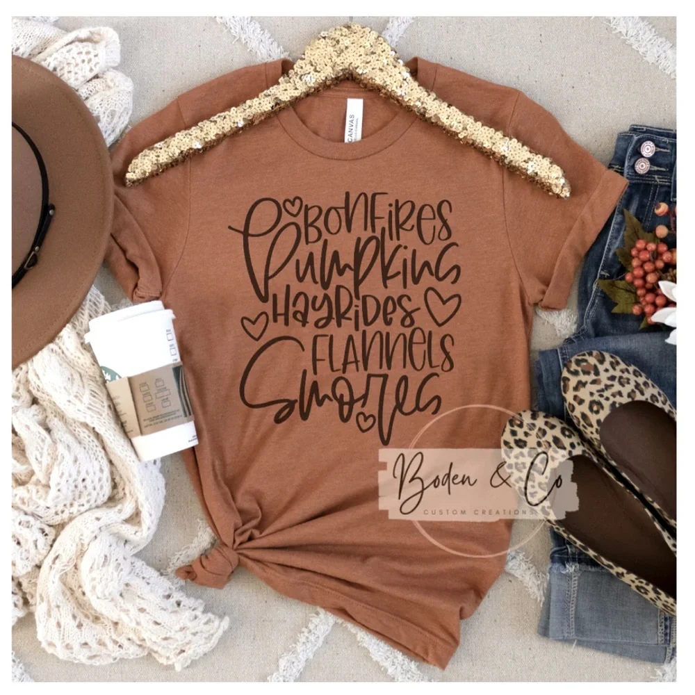 All Things Fall Tee - Picture 1 of 1